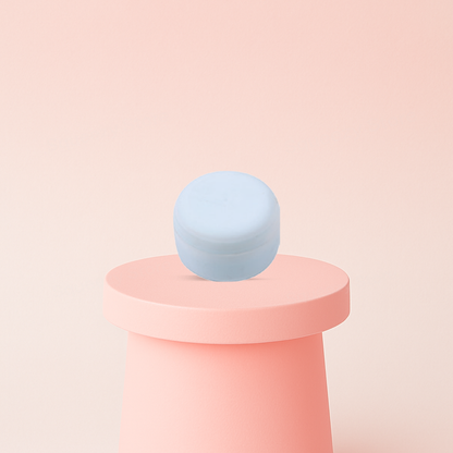 Mint Chocolate Slime soft and stretchy sensory slime packaged in a round container inspired by mint chocolate desserts.