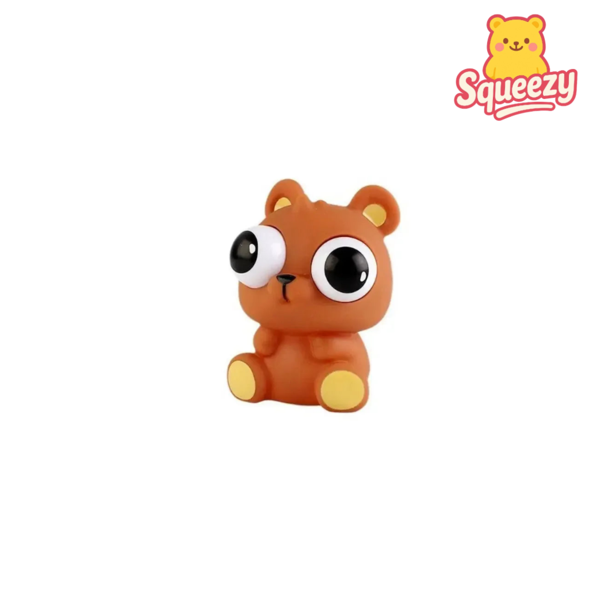 bear Pop Eyes Squeezy Stress Relief Toy