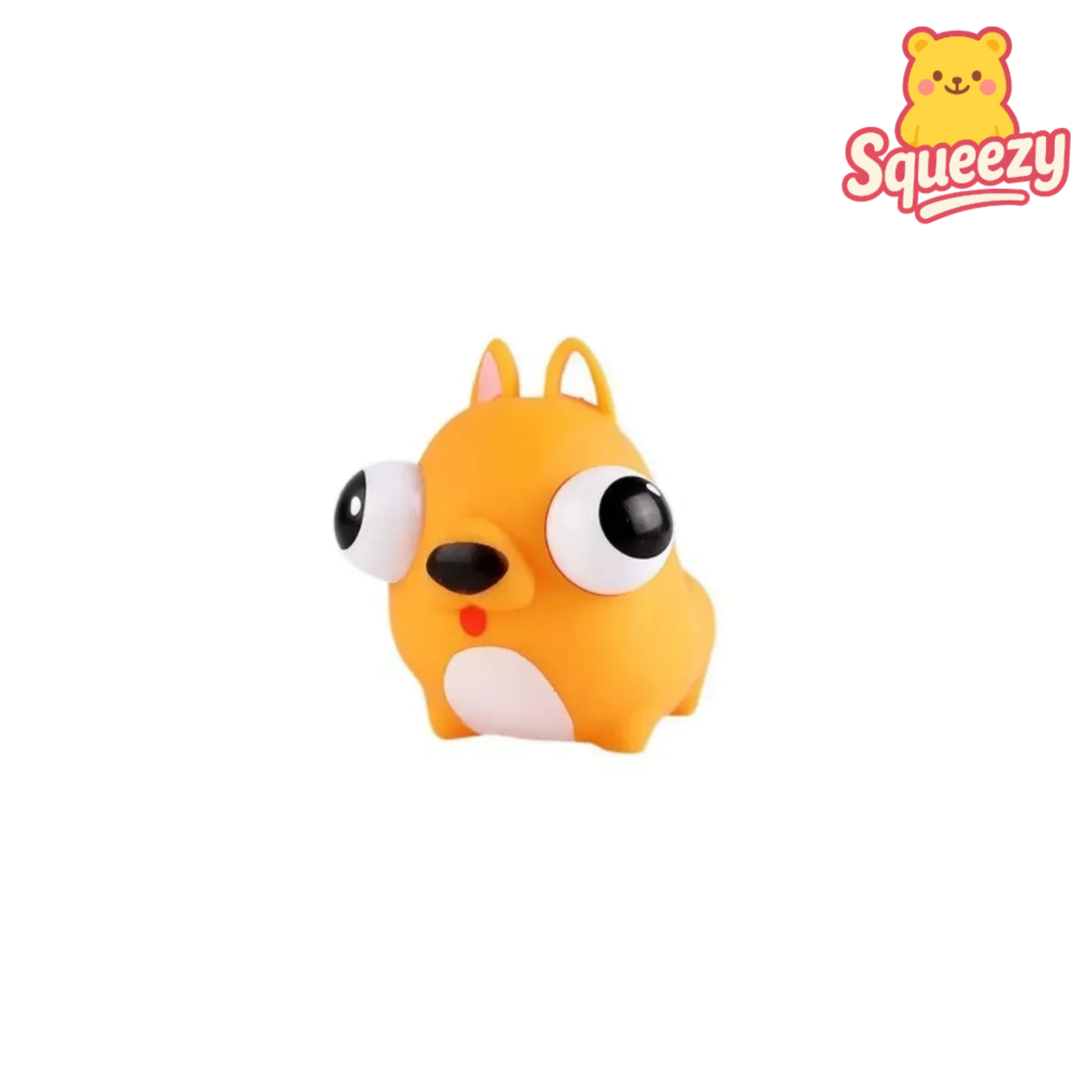 dog Pop Eyes Squeezy Stress Relief Toy