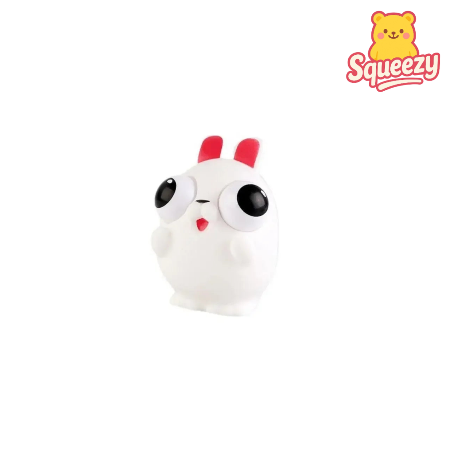 rabbit Pop Eyes Squeezy Stress Relief Toy