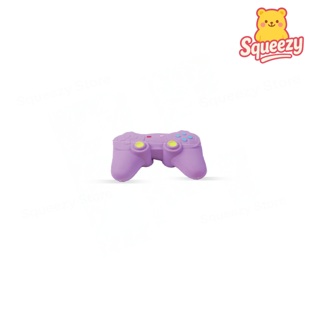 Purple Gamepad — Purple EVA Gamepad squeezable stress relief toy.
