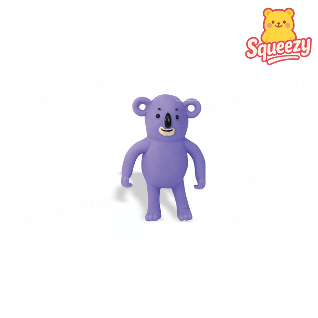 Purple Koala Stretchy Toy — Purple koala stretchy toy soft and flexible sensory toy.