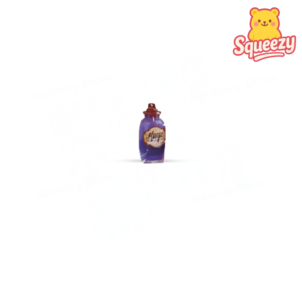 Purple Small Size Magic Bottle sensory toy with translucent magical bottle design.