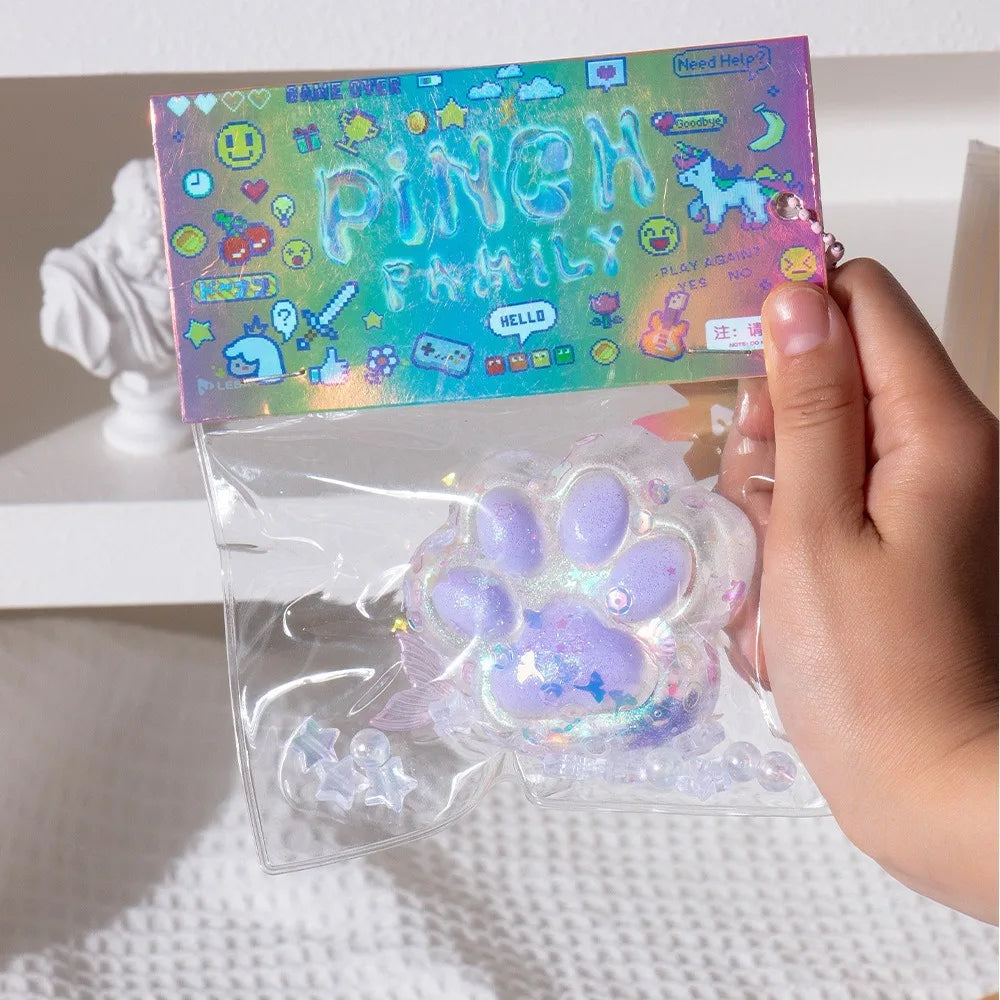 Soft Cat Paw Stress Relief Toy