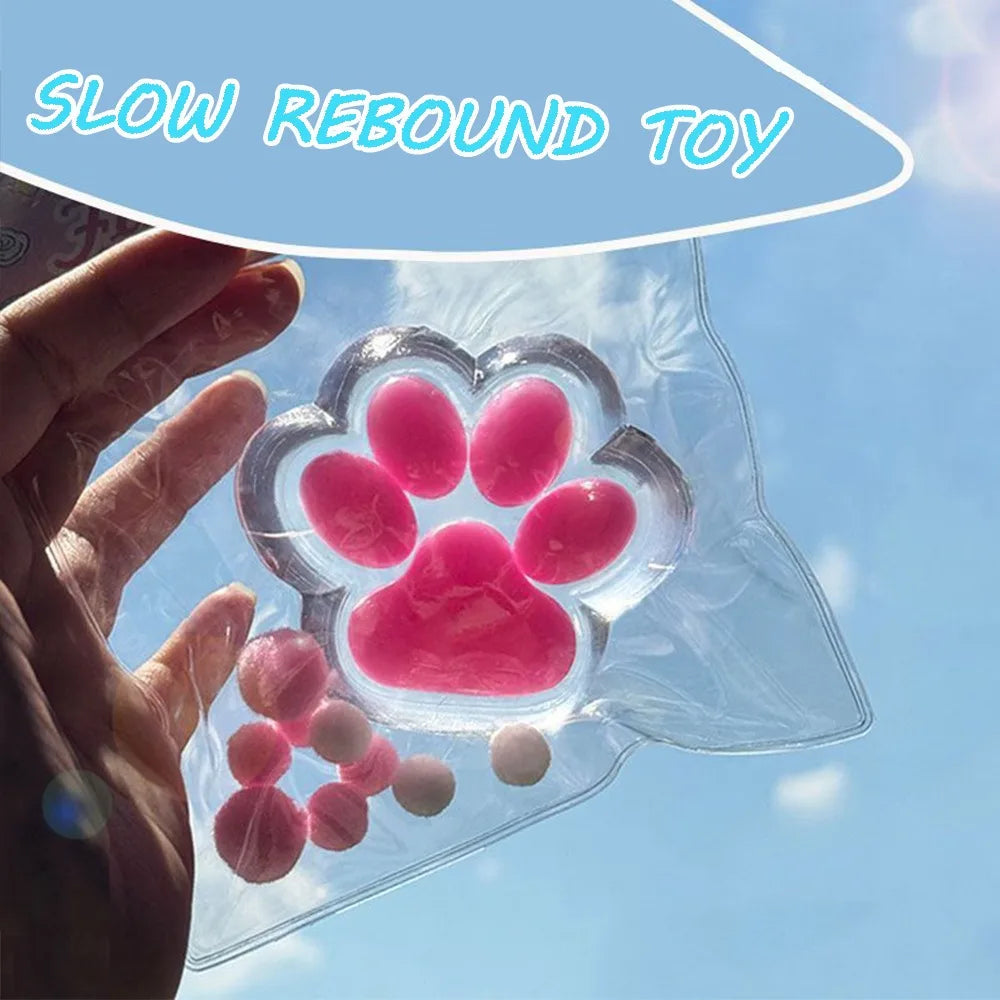 Soft Cat Paw Stress Relief Toy