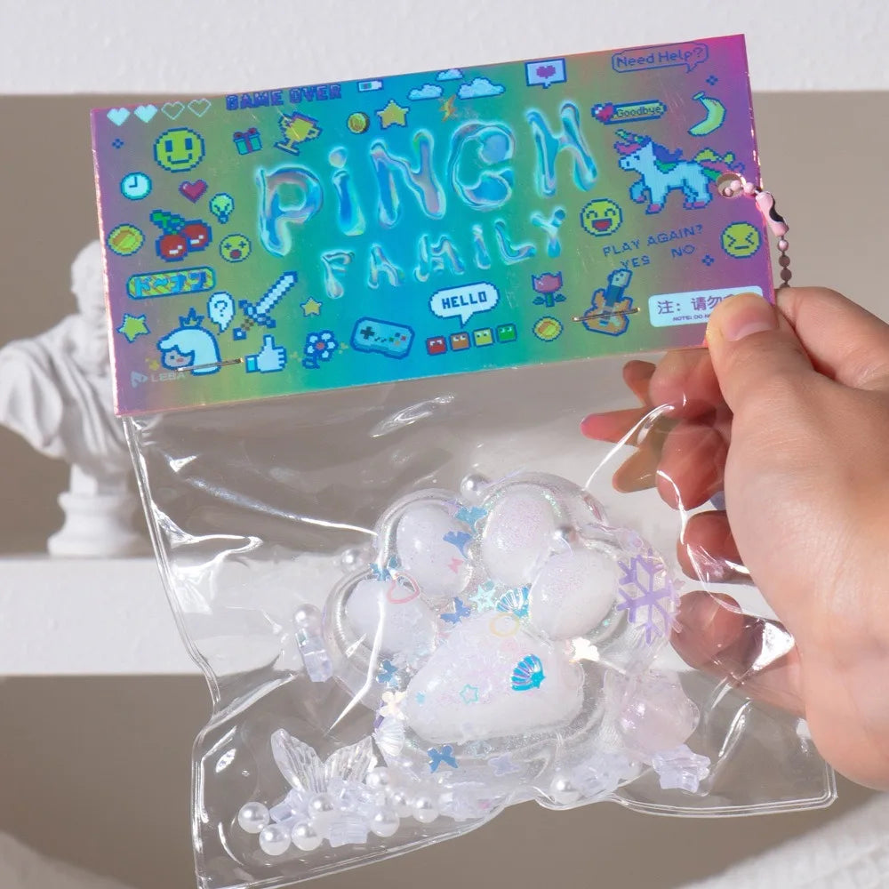 Soft Cat Paw Stress Relief Toy