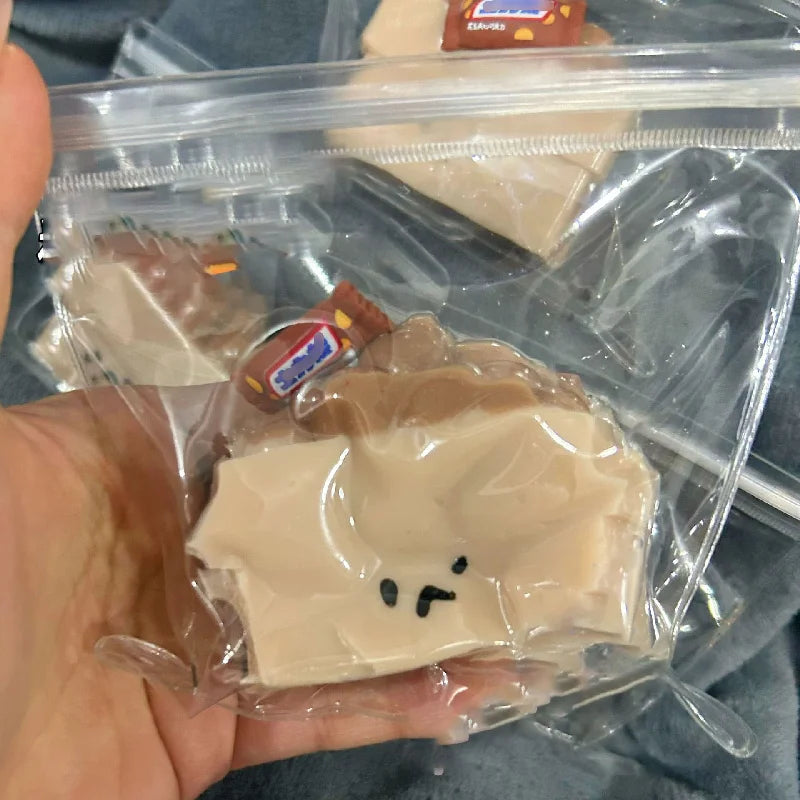 Chocolate cake Squishy Stress Relief Toy