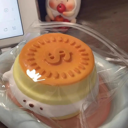 Soufflé Cream Squishy Stress Toy