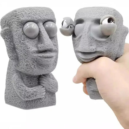 Stone Moai Squishy Stress Relief Toy