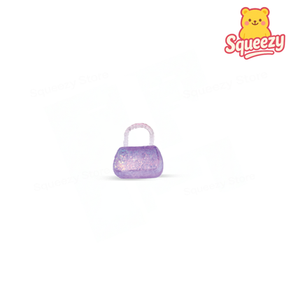 Squishy Handbag with Maltose Glitter Purse Stress Relief Toy
