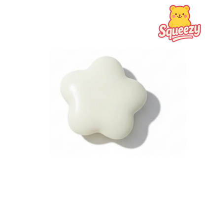 white Star Milk Scent Squishy Stress Toy