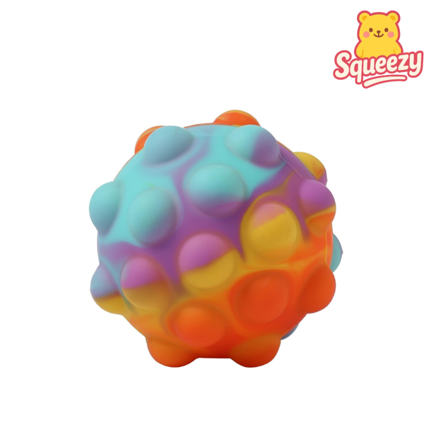 colorful Stress Ball Squishy Stress Relief Toy