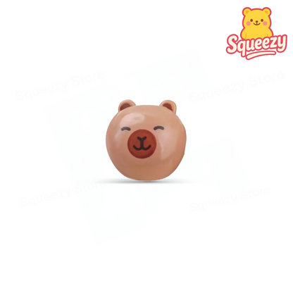 Super Squishy Capybara collection featuring cute round capybara slow-rising stress relief toys.
