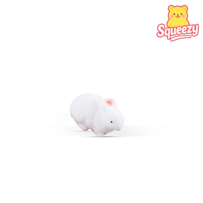White Rabbit Squishy super soft slow-rising stress relief toy made from premium PU foam.