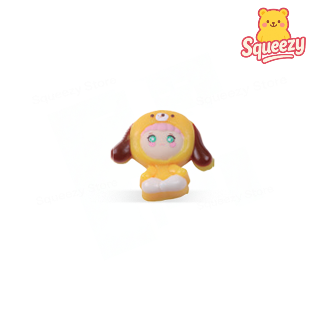 Yellow Lion Doll Squishy — Yellow Lion Doll Squishy mini super soft slow-rising sensory toy.