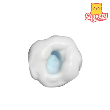 blue Handmade Ball Squishy Stress Relief Toy