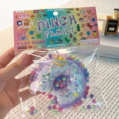 Squeeze Toys Pinching Cake Decompressing Toy Soft Sticky Stress Relief Relax Toys Slow Rebound Toy Stress Release Vent Toys