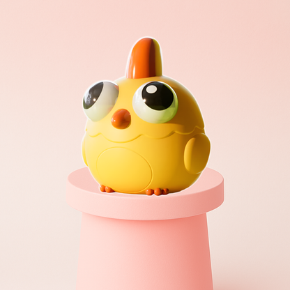 chicken Pop Eye Animal Stress Relief Toy