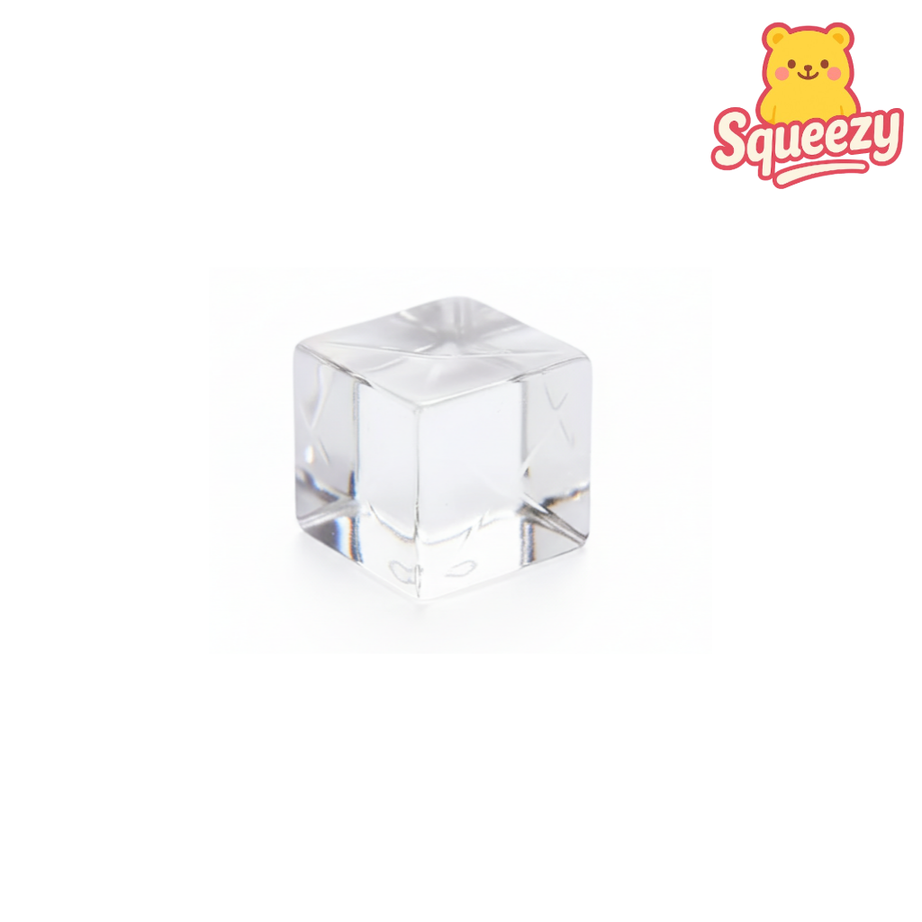 clear Ice Squishy Stress Relief Toy