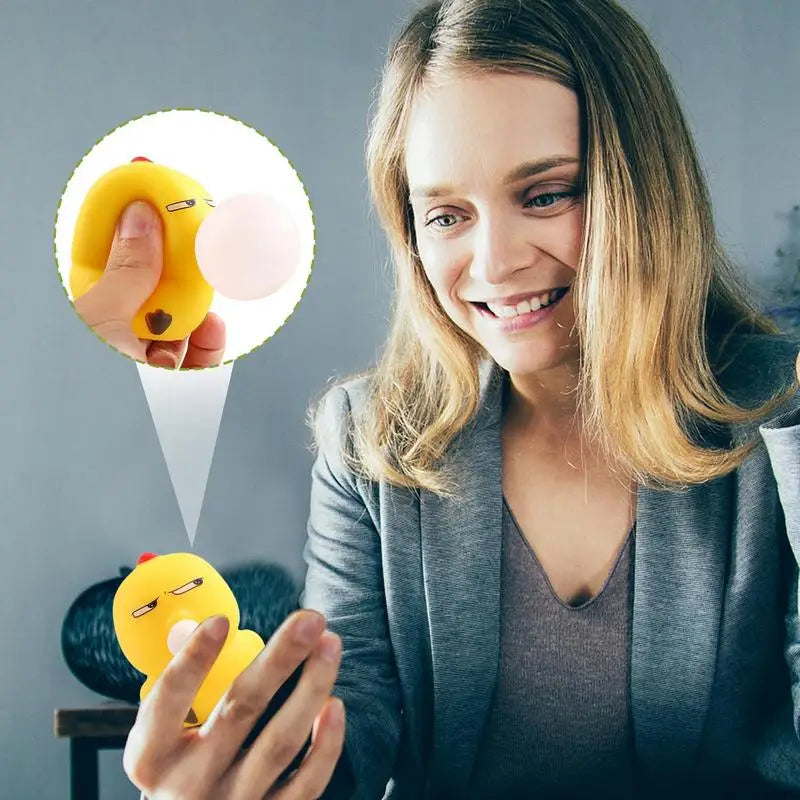 Animals Chicken Squish Toy