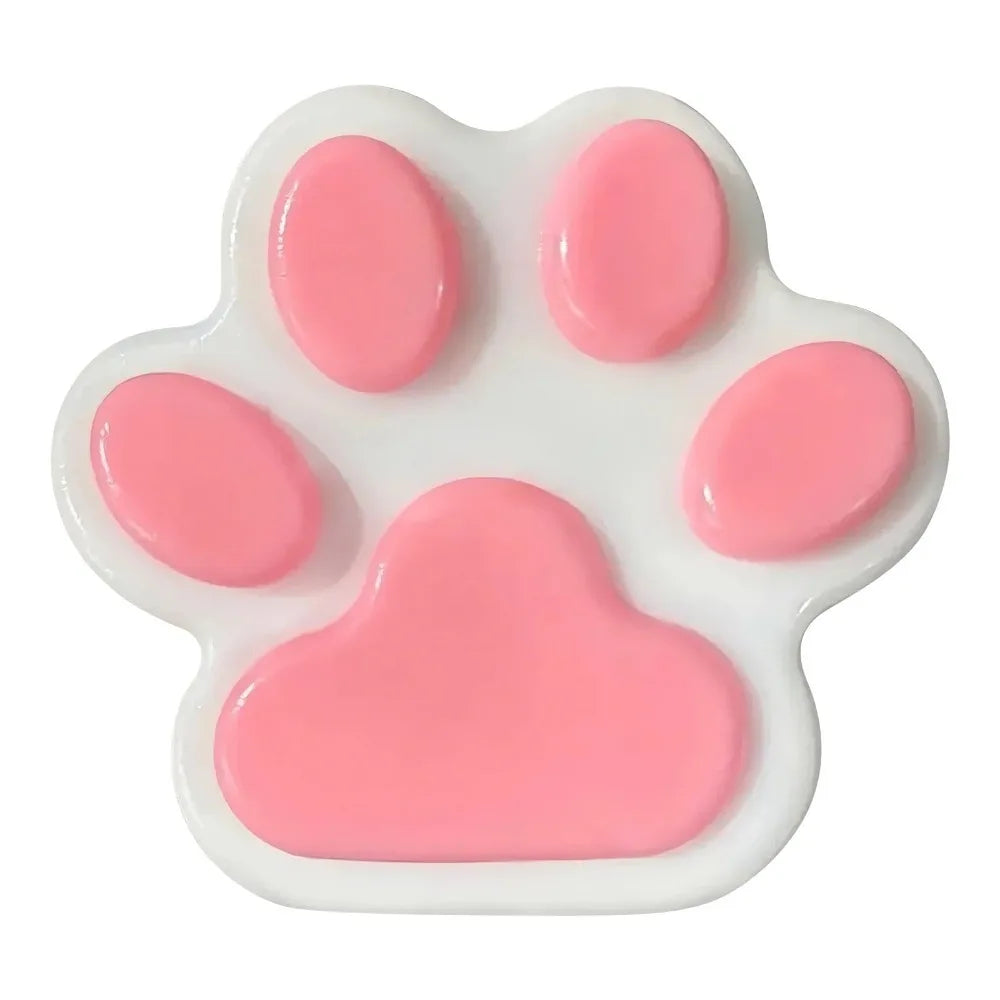 Extra Large Squeeze Cat Paw Toys Silicone Decompression Toys Sticky Soft Pinching and Decompressing Toy for Stress Release Toys