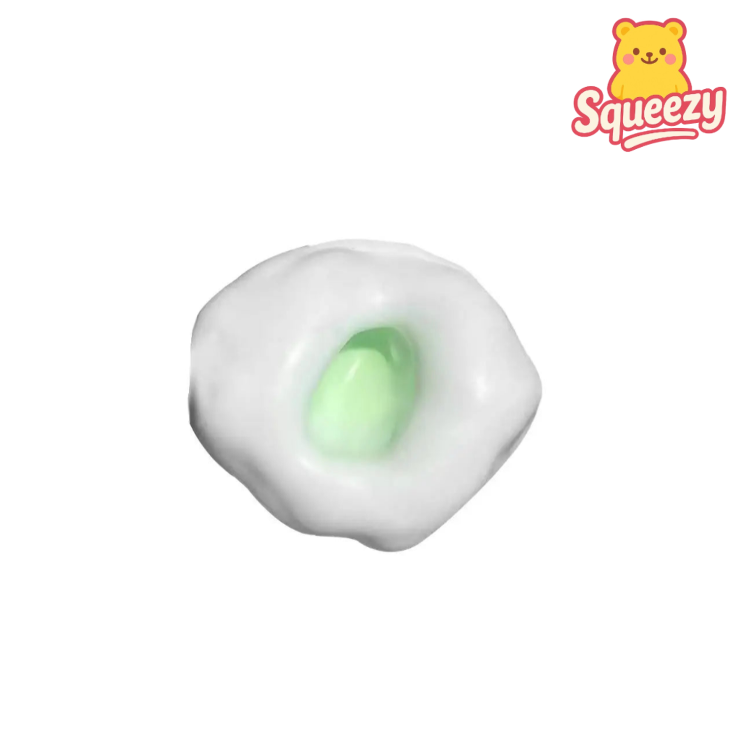 green Handmade Ball Squishy Stress Relief Toy