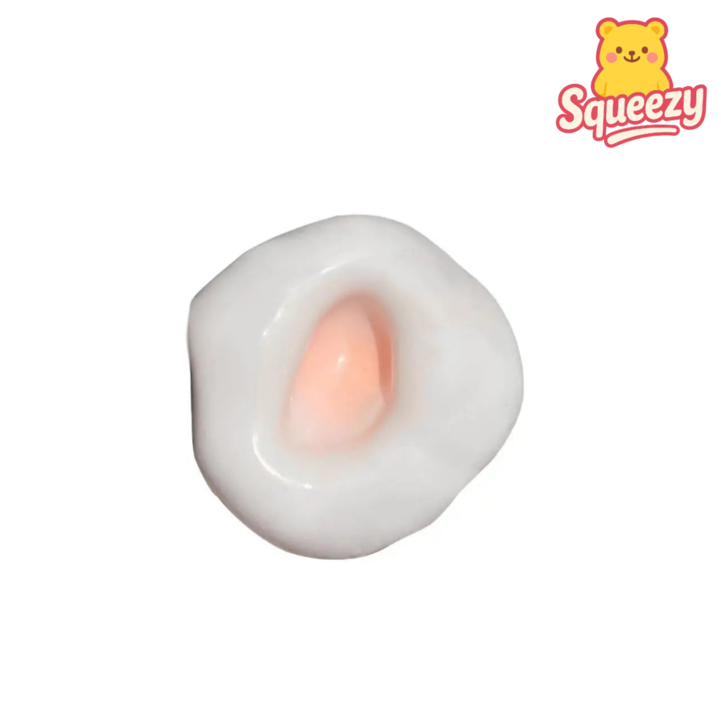 orange Handmade Ball Squishy Stress Relief Toy