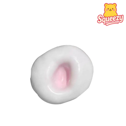 pink Handmade Ball Squishy Stress Relief Toy