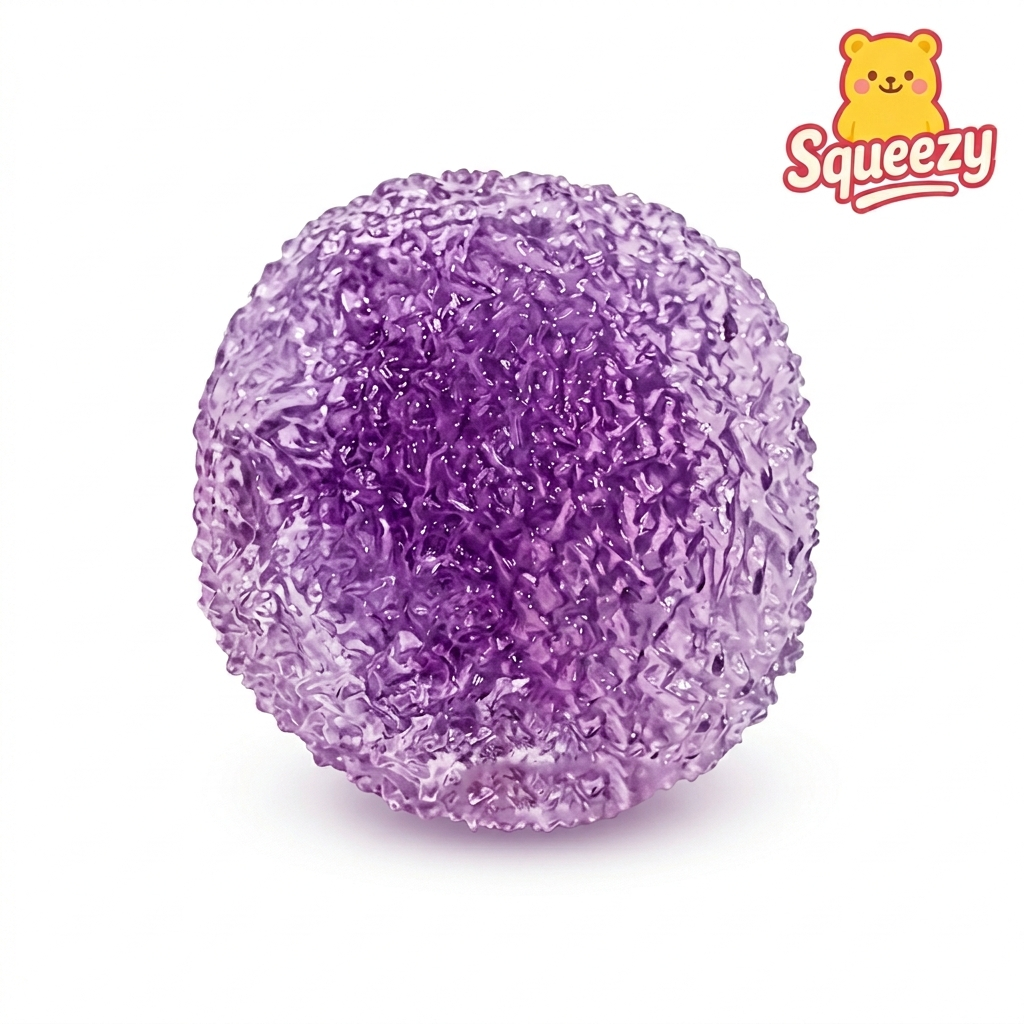purple Ice Ball Maltose Jelly Squishy Ball