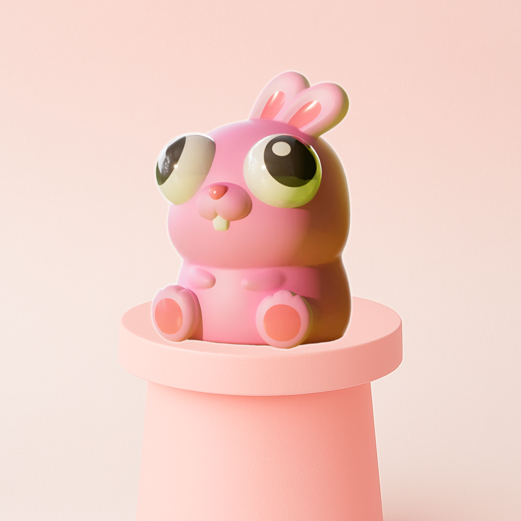 rabbit Pop Eye Animal Stress Relief Toy