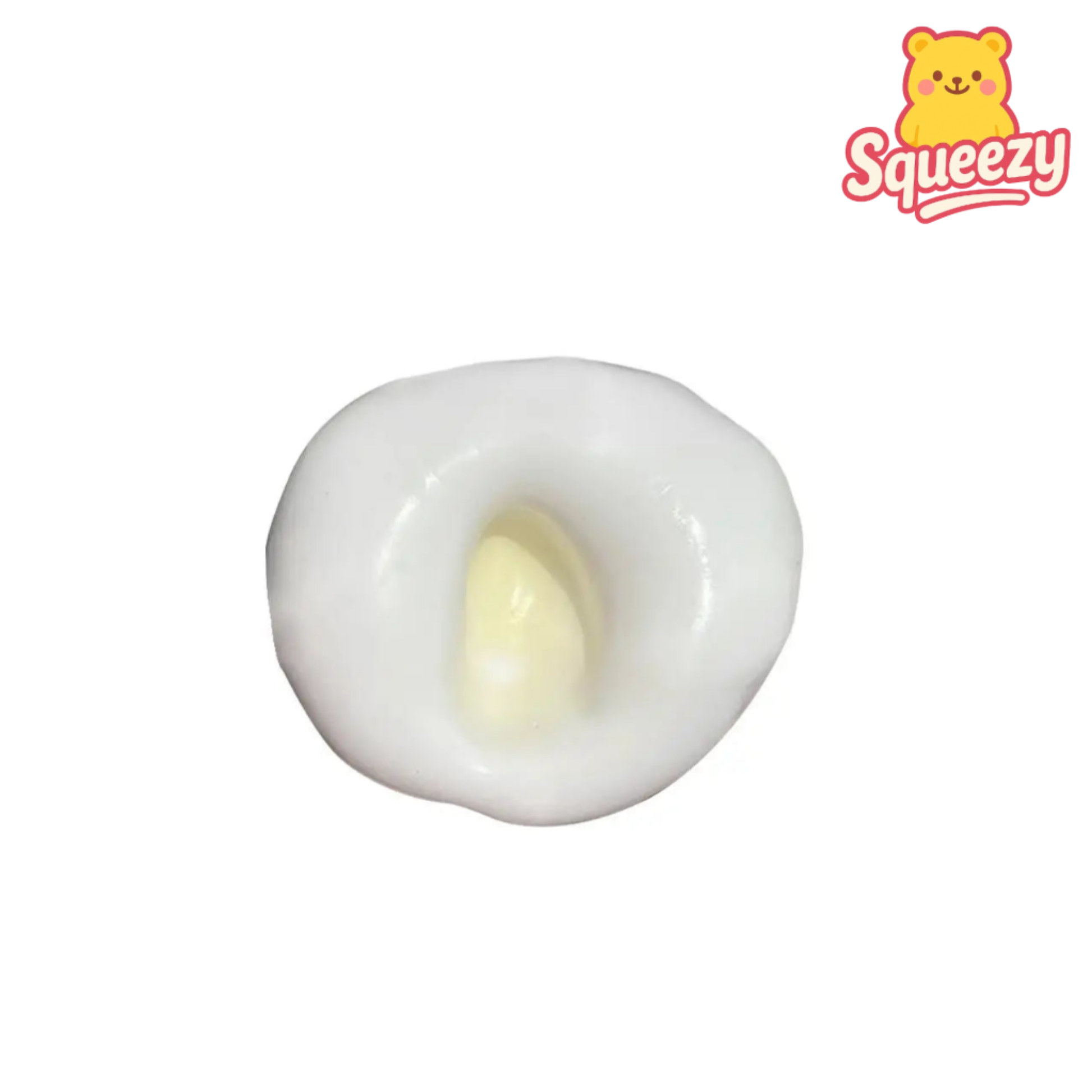yellow Handmade Ball Squishy Stress Relief Toy